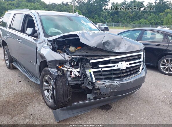 1GNSCAKC9LR193155 2020 CHEVROLET TAHOE Gray Front view