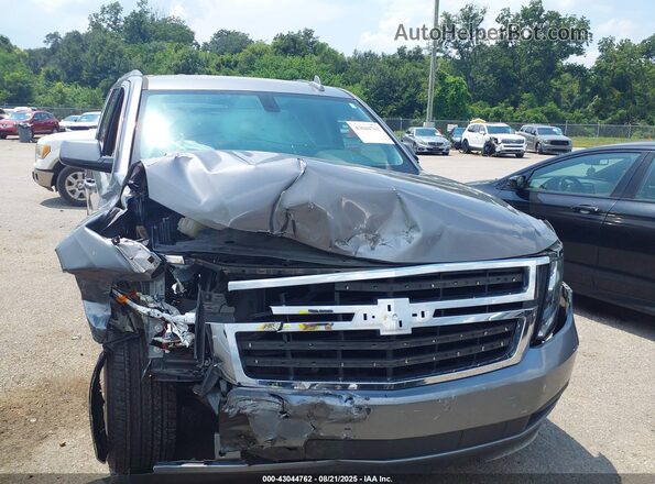 1GNSCAKC9LR193155 2020 CHEVROLET TAHOE Gray Dashboard view