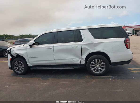 1GNSCBKDXPR116279 2023 CHEVROLET SUBURBAN White Widok wnętrza 360 stopni