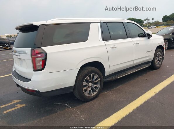 1GNSCBKDXPR116279 2023 CHEVROLET SUBURBAN White Tył prawy