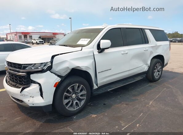 1GNSCBKDXPR116279 2023 CHEVROLET SUBURBAN White Przód lewy