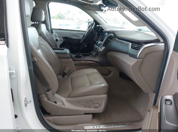 1GNSCHKC3LR181222 2020 CHEVROLET SUBURBAN White წინა სალონის ხედი