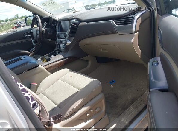 1GNSKAKC8LR181372 2020 CHEVROLET TAHOE Silver Vista interior delantera
