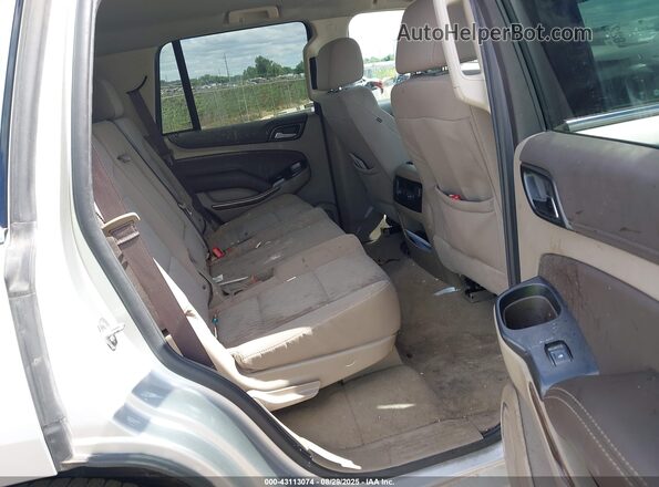 1GNSKAKC8LR181372 2020 CHEVROLET TAHOE Silver Vista de la etiqueta del VIN