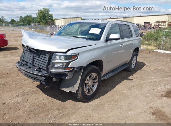 1GNSKAKC8LR181372 2020 CHEVROLET TAHOE Silver Vista tres cuartos delantera izquierda