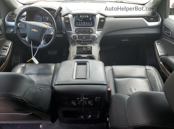 1GNSKHKC2LR149820 2020 CHEVROLET SUBURBAN Burgundy Dashboard view