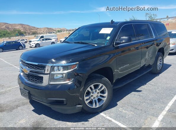 1GNSKHKC2LR248296 2020 CHEVROLET SUBURBAN Black Vista tres cuartos delantera izquierda