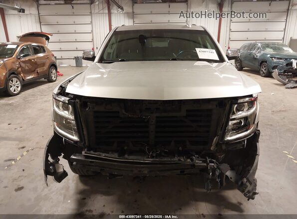 1GNSKJKC1LR160959 2020 CHEVROLET SUBURBAN Silver უკანა სალონის ხედი