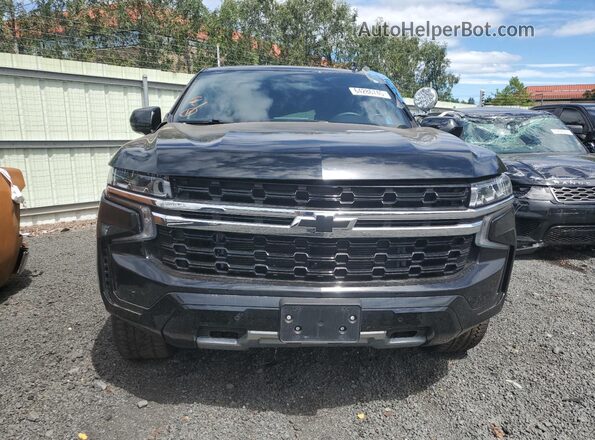 1GNSKLED2PR434417 2023 CHEVROLET TAHOE Black წინა ხედი