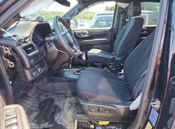 1GNSKLED2PR434417 2023 CHEVROLET TAHOE Black წინა სალონის ხედი
