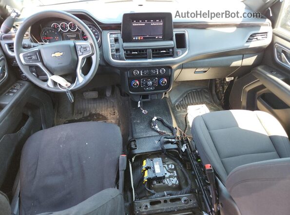 1GNSKLED2PR434417 2023 CHEVROLET TAHOE Black წინა პანელის ხედი