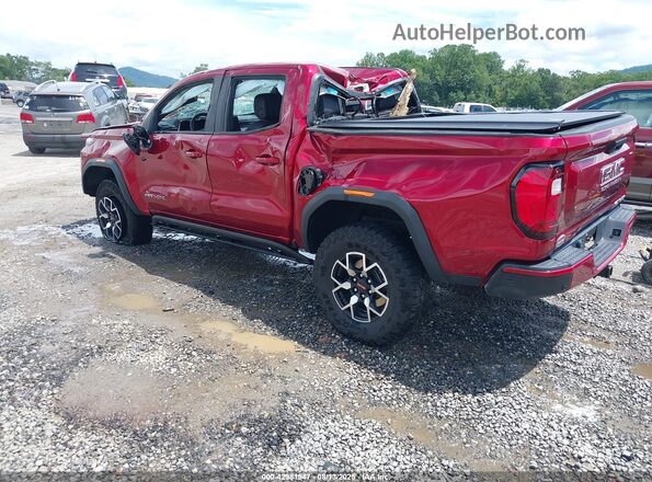 1GTP6EEK1P1249237 2023 GMC CANYON Burgundy Հետևի ձախ