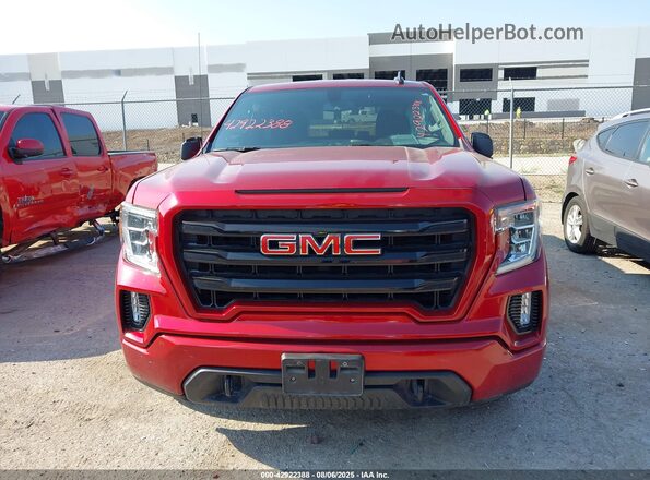 1GTR8CEDXMZ146646 2021 GMC SIERRA Red Widok zestawu wskaźników