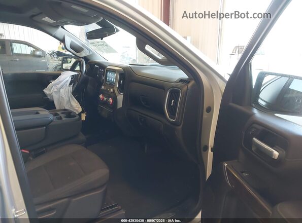 1GTR9CED1MZ244607 2021 GMC SIERRA Silver წინა სალონის ხედი