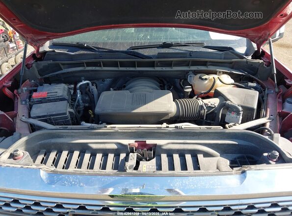 1GTU9FELXMZ276460 2021 GMC SIERRA Красный Вид сзади