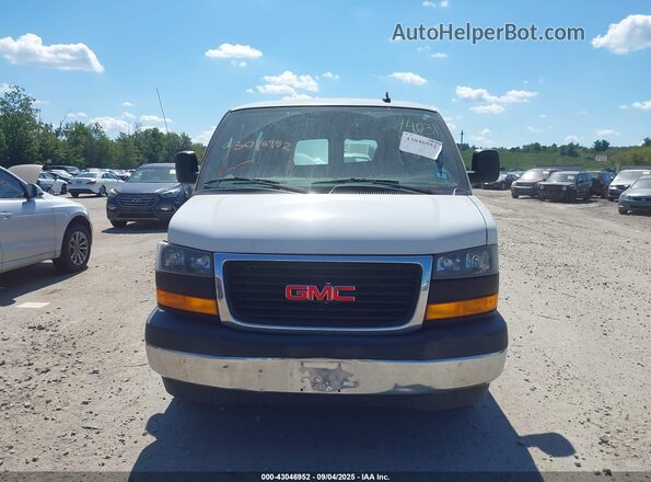1GTW7AFG3L1237306 2020 GMC SAVANA CARGO White Вид щитка приладів