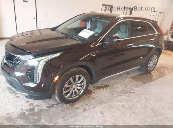1GYFZCR42MF001347 2021 CADILLAC XT4 Бордовый 