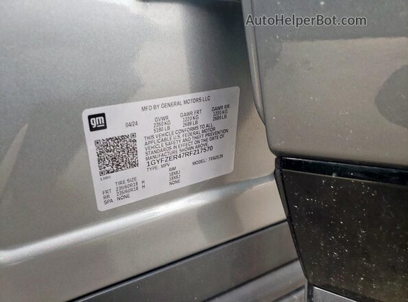 1GYFZER47RF217570 2024 CADILLAC XT4 Silver 