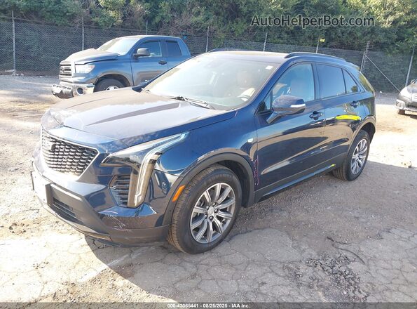 1GYFZFR47NF111491 2022 CADILLAC XT4 Blue Передня ліва чверть