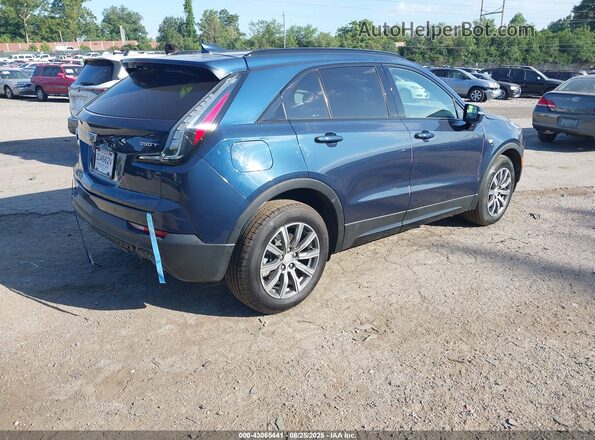 1GYFZFR47NF111491 2022 CADILLAC XT4 Blue Задня права чверть