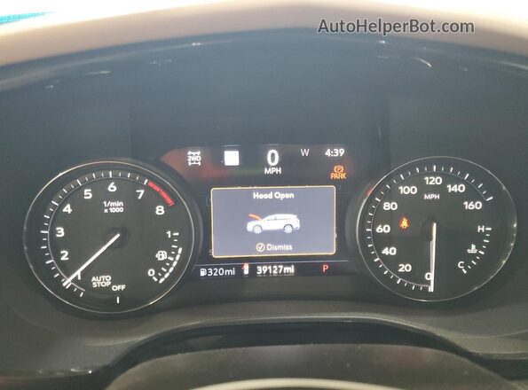 1GYKPHRS1LZ213492 2020 CADILLAC OTHER White Vista del cuadro de instrumentos