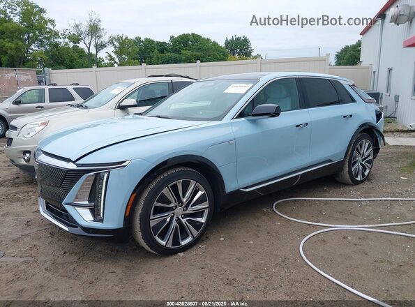 1GYKPSRL8RZ113985 2024 CADILLAC OTHER Blue Vista tres cuartos delantera izquierda