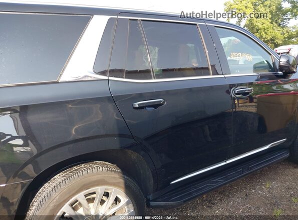 1GYS4BKL0PR156152 2023 CADILLAC ESCALADE Black Rear interior view