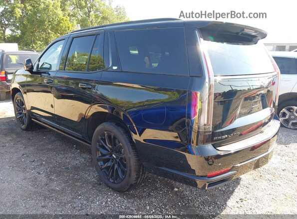 1GYS4FKL1PR552467 2023 CADILLAC ESCALADE Black უკანა მარცხენა