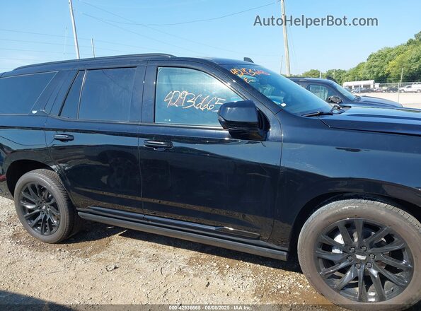 1GYS4FKL1PR552467 2023 CADILLAC ESCALADE Black ხელსაწყოთა პანელის ხედი