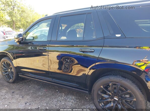 1GYS4FKL1PR552467 2023 CADILLAC ESCALADE Black უკანა სალონის ხედი