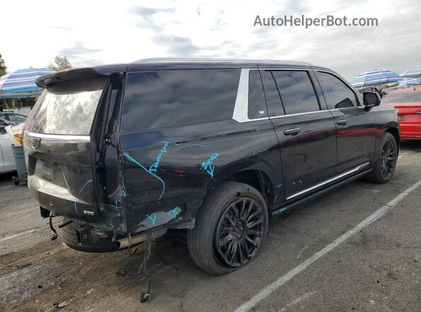 1GYS4LKL7PR294048 2023 CADILLAC ESCALADE Black Trasero derecho