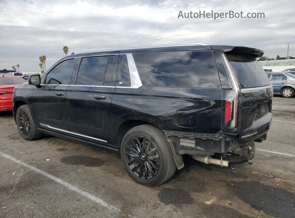 1GYS4LKL7PR294048 2023 CADILLAC ESCALADE Black Trasero izquierdo