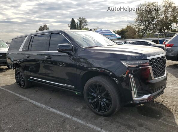 1GYS4LKL7PR294048 2023 CADILLAC ESCALADE Black Delantero derecho
