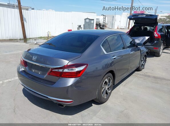 1HGCR2F4XHA157213 2017 HONDA ACCORD Gray Rear right