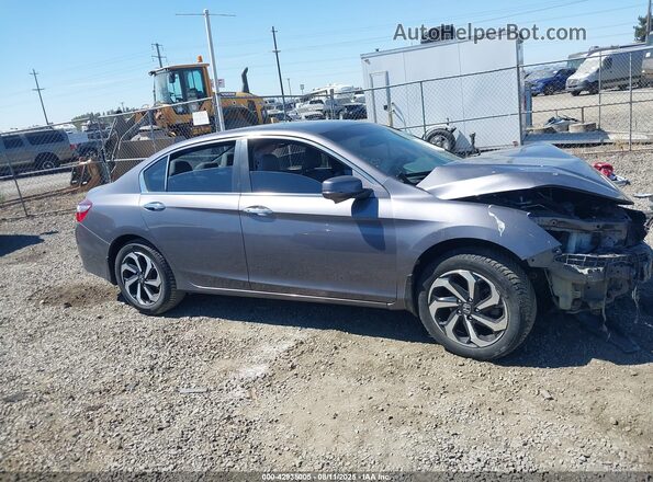 1HGCR2F84GA122846 2016 HONDA ACCORD Gray 