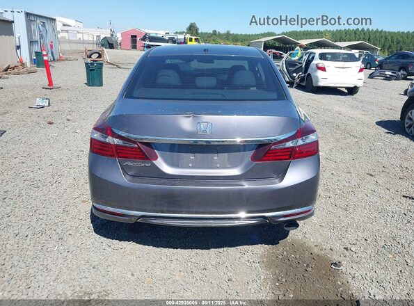 1HGCR2F84GA122846 2016 HONDA ACCORD Gray 