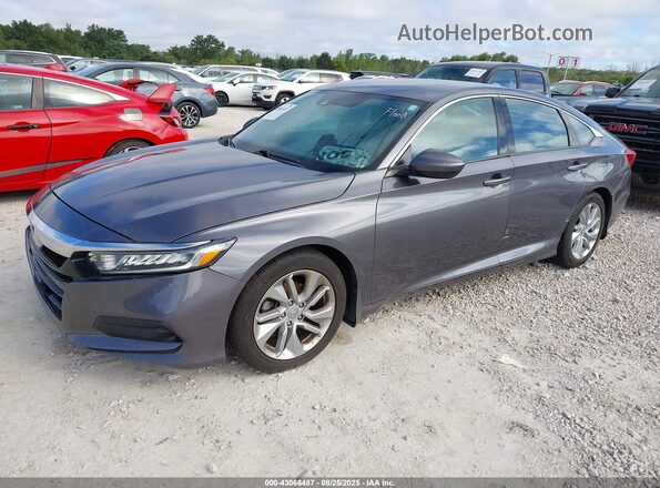 1HGCV1F11LA101925 2020 HONDA ACCORD Gray Vista tres cuartos delantera izquierda