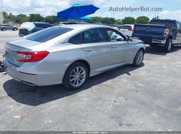 1HGCV1F11MA025365 2021 HONDA ACCORD Silver უკანა მარჯვენა