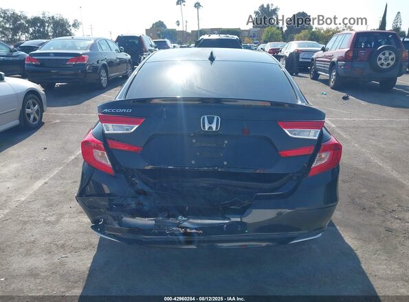 1HGCV1F13JA059092 2018 HONDA ACCORD Black 