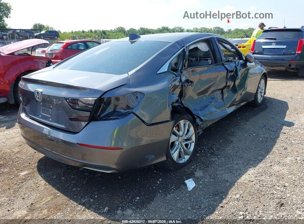 1HGCV1F13JA258322 2018 HONDA ACCORD Серый 