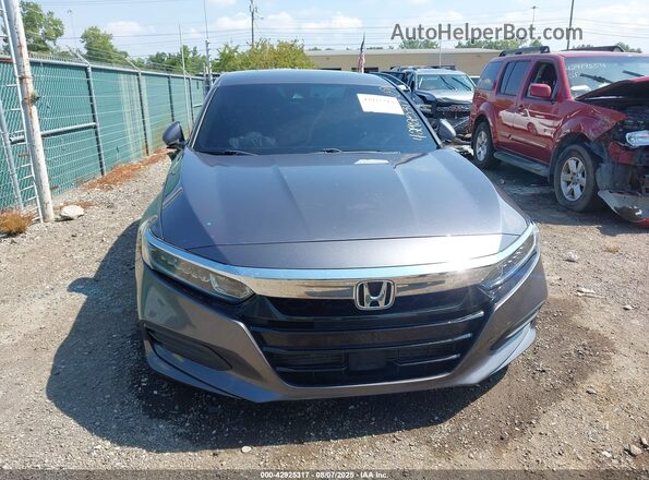 1HGCV1F13JA258322 2018 HONDA ACCORD Серый 