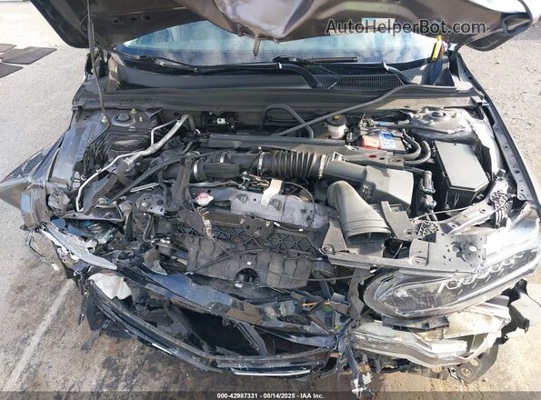 1HGCV1F13MA046749 2021 HONDA ACCORD Серый Вид сзади