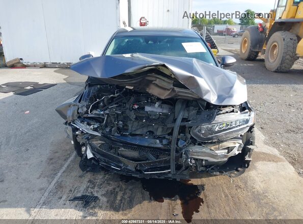 1HGCV1F13MA046749 2021 HONDA ACCORD Серый Вид спереди