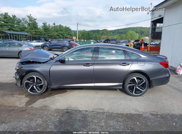1HGCV1F13MA046749 2021 HONDA ACCORD Серый Панорамный вид салона 360°