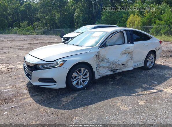 1HGCV1F14LA113258 2020 HONDA ACCORD White Przód lewy