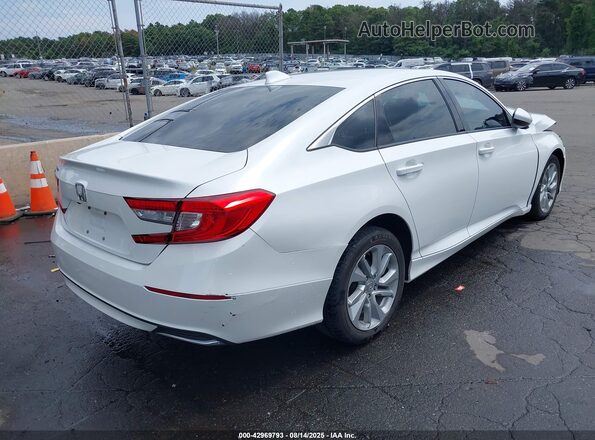 1HGCV1F19LA073887 2020 HONDA ACCORD Белый Задняя правая четверть
