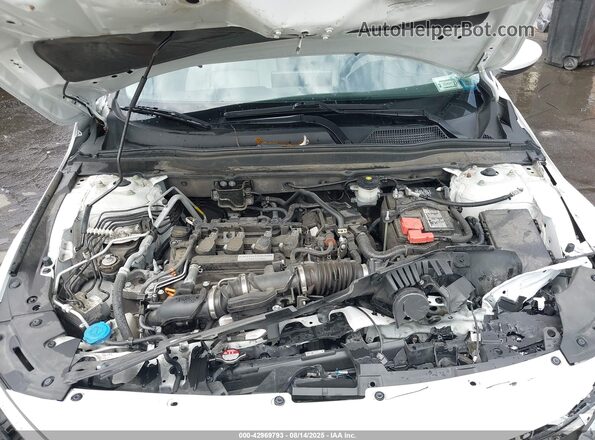 1HGCV1F19LA073887 2020 HONDA ACCORD Белый Вид сзади