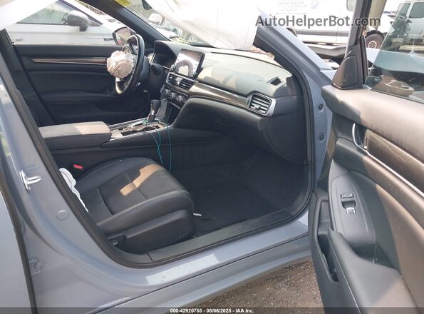 1HGCV1F30MA107640 2021 HONDA ACCORD Gray Vista interior delantera