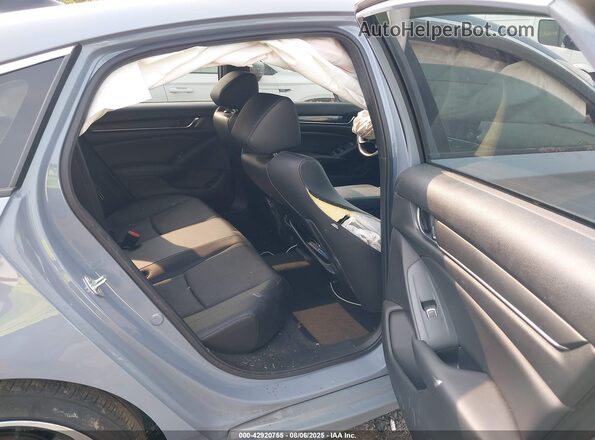 1HGCV1F30MA107640 2021 HONDA ACCORD Gray Vista de la etiqueta del VIN