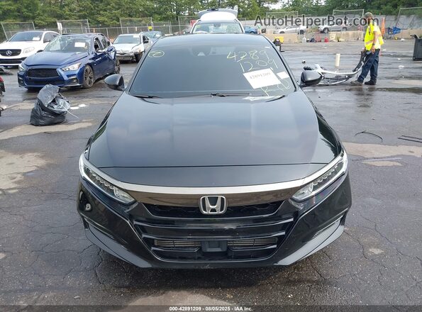 1HGCV1F31LA155680 2020 HONDA ACCORD Черный Вид щитка приборов
